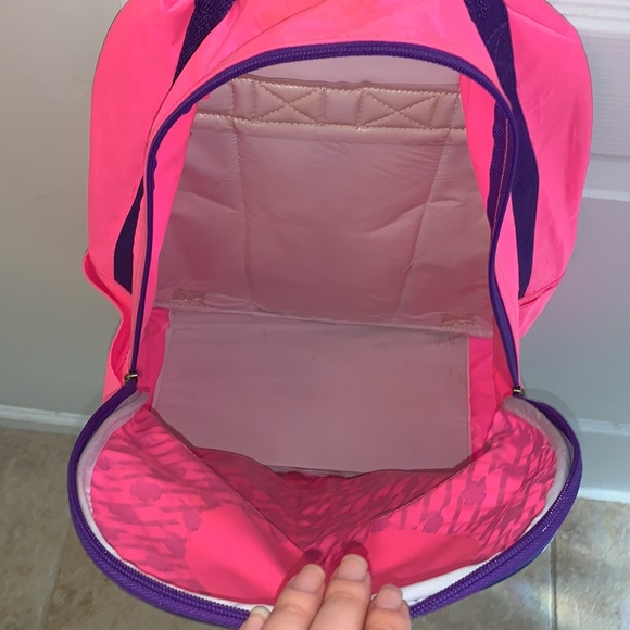 Minnie Mouse Disney Neon Pink and Purple Backpack and Lunch Bag Set!! main image 7